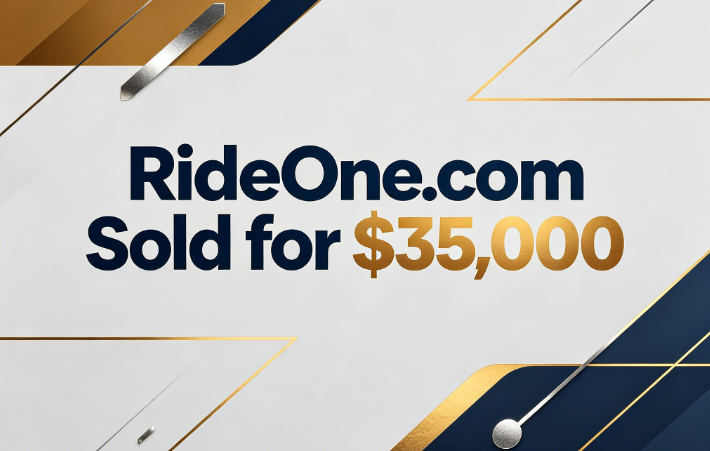 RideOne.com Sold for ,000, Ideal for Mobility Services