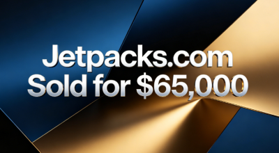 Jetpacks.com Sold for $65,000: Futuristic Domain Value Highlighted