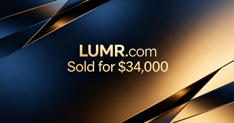 Short Domain Name LUMR.com Sold for ,000: Brand Value Behind Four Letters