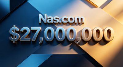 From a $1.25 Million Domain Name to a $27 Million Funding Round: Nas.com's Perfect Three-Stage Leap
