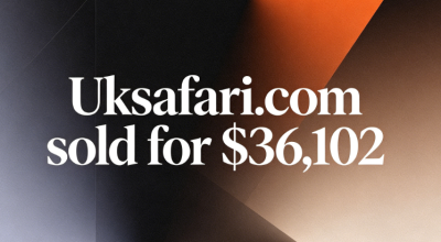 Uksafari.com sold for $36,102, inherently evoking a brand association of leisure and exploration