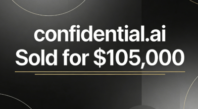confidential.ai Sold for $105,000, Highlighting the Value of AI Security Domains