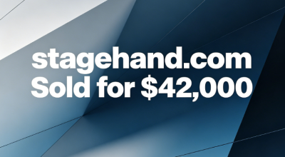 stagehand.com Sold for $42,000: An Analysis of the Brand Value of a Common Industry Terminology