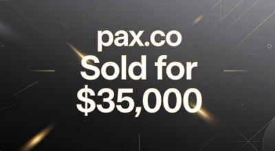 Short Domain Name pax.co Sold for $35,000 in Private Sale, Multiple Meanings at its Core Value