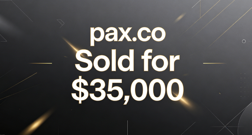 Short Domain Name pax.co Sold for ,000 in Private Sale, Multiple Meanings at its Core Value