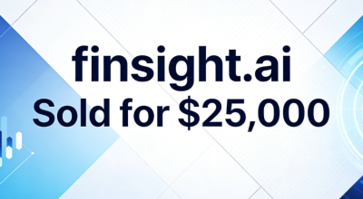 finsight.ai Sold for $25,000, Highlighting the Value of AI + Finance Domains