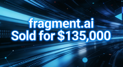 fragment.ai Sold for $135,000! Precise Domain Value Highlighted
