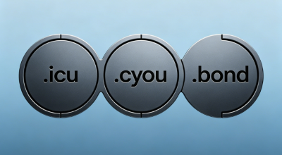 New Domain Name Suffix Investment: The Value Potential of .icu, .cyou, and .bond
