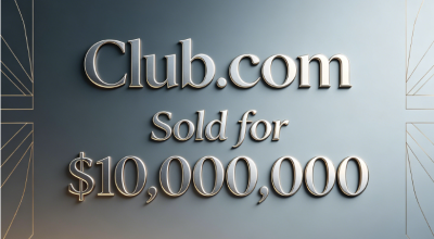 Club.com Sold for $10 Million, Ranking Among Top Ten Publicly Reported Domain Deals