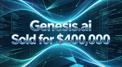 Genesis.ai Sold for $400,000, Highlighting the Value of AI and Robotics Domains