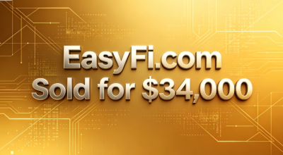 EasyFi.com Sold for $34,000: A Golden Domain Embodies the Vision of DeFi Simplification