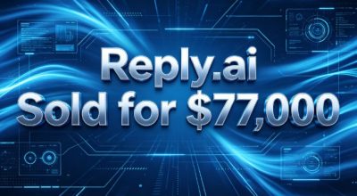 Reply.ai Sold for $77,000, Highlighting the Value of Premium AI Domains