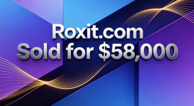 Roxit.com Sold for $58,000, Becoming Sedo's Top Seller of the Week