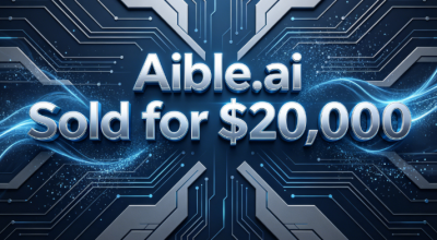 Aible.ai Sold for $20,000, Highlighting the Value of AI Domains