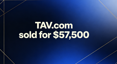 The three-letter domain name TAV.com sold for $57,500: A prime example of concise and powerful value