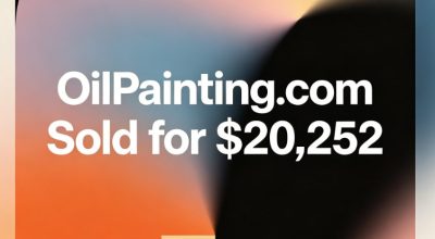 OilPainting.com Sold for $20,252: A Perfect Blend of Oil Painting Art and Digital Assets