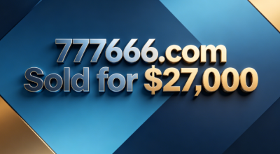 777666.com Sold for $27,000: The "Straight" Philosophy Behind Numeric Domains