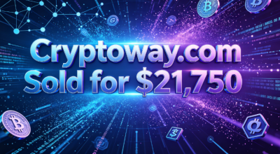 Cryptoway.com Sold for $21,750 via Atom.com