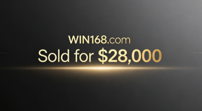 WIN168.com Sold for $28,000 via GNAME