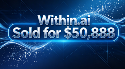 Within.ai Sold for $50,888, Setting a New Anchor for the Value of Intelligent Interaction