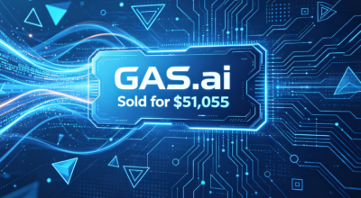 GAS.ai Sold for $51,055: Immense Value Behind Simplicity