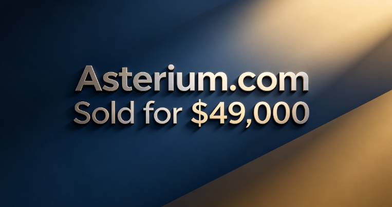 Sold for ,000! "Asterium.com," the Domain of Stars, Changes Hands