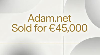 Adam.net Tops Sedo's Weekly Domain Name Transaction Chart for €45,000