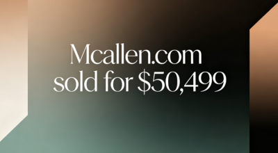 McAllen.com sold for $50,499, further highlighting the value of geo-domain names