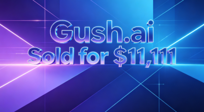 Gush.ai Sold for $11,111, .AI Domain Remains a Hot Investment Opportunity