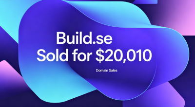"Build" commands a high price: build.se sells for over $20,010