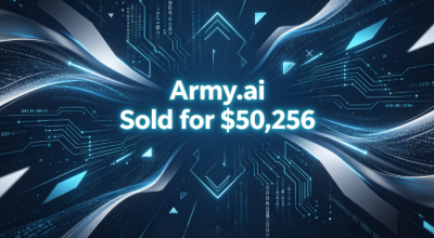 Army.ai Sold for $50,256, Highlighting Industry Potential of a Core AI Domain