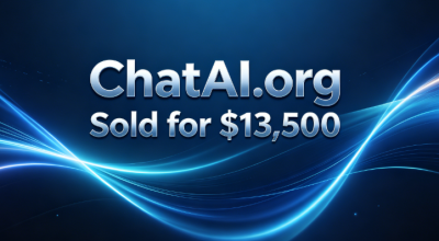ChatAI.org Sold for $13,500, Another Premium AI Domain Lands in the Market