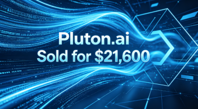 Pluton.ai Sold for $21,600: The Value Logic Behind a Domain Name