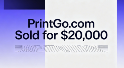 PrintGo.com Sold for $20,000: Short Domain Name Illuminates the "Instant Printing" Opportunity
