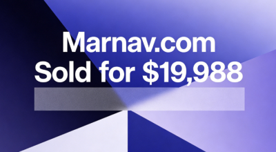 Marnav.com Sold for $19,988 via Spaceship