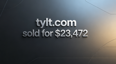 The premium four-letter domain name tylt.com sold for $23,472