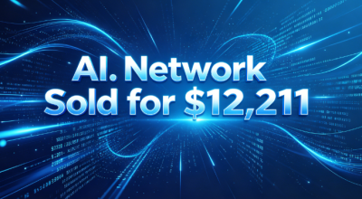 AI.Network Sold for $12,211: The Value Logic of a Top-Level AI Domain