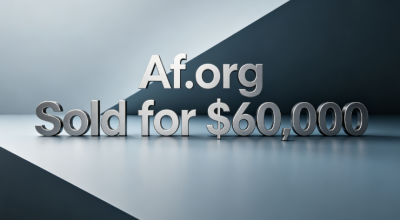 The Art of Two Letters: Af.org Sold for $60,000