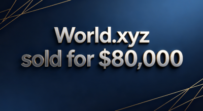 World.xyz sold for $80,000, demonstrating "world-class" investment acumen