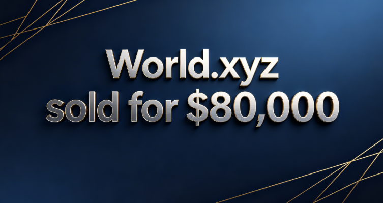 World.xyz sold for ,000, demonstrating "world-class" investment acumen