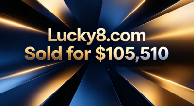 Lucky8.com Sold for $105,510: The Wealth Code of Numeric Domains