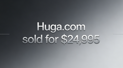 Four-letter premium domain name sold: Huga.com for $24,995