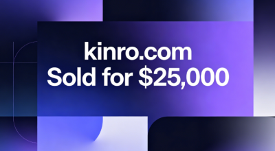 kinro.com Sold for $25,000: Short, Memorable, and with Excellent Meaning
