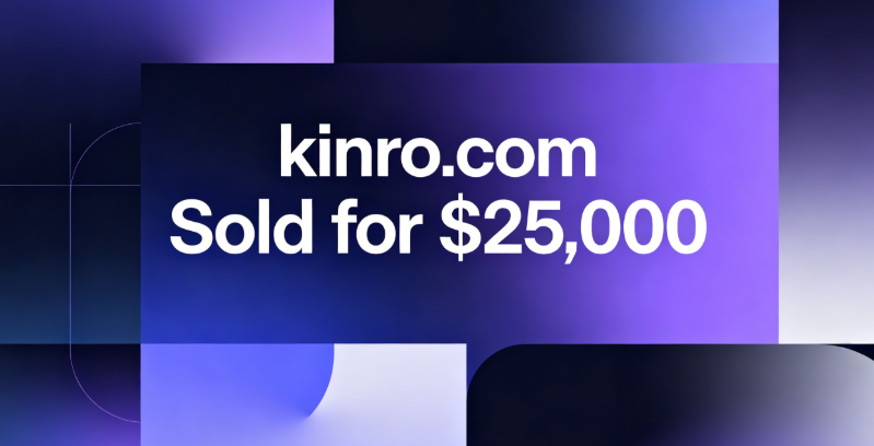kinro.com Sold for ,000: Short, Memorable, and with Excellent Meaning