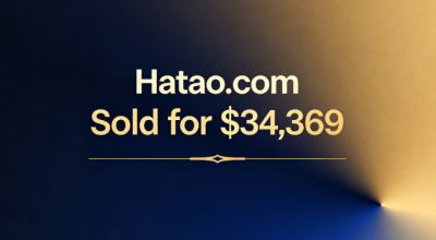 Hatao.com Sold for $34,369 on DropCatch