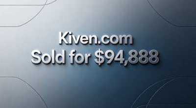 Kiven.com Sold for $94,888, Short Domain Demonstrates Enduring Value