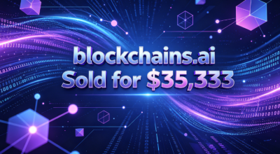 blockchains.ai Sold for $35,333, Sparking Another Trading Frenzy for Premium Blockchain + AI Domains
