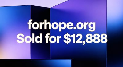 forhope.org Sold for $12,888, Highlighting its Scarcity Value