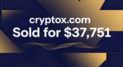 Two Decades of Deep Cultivation in the Industry! cryptox.com Sold for $37,751