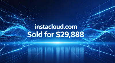 instacloud.com Sold for $29,888, Highlighting the Value of Premium Cloud Domains